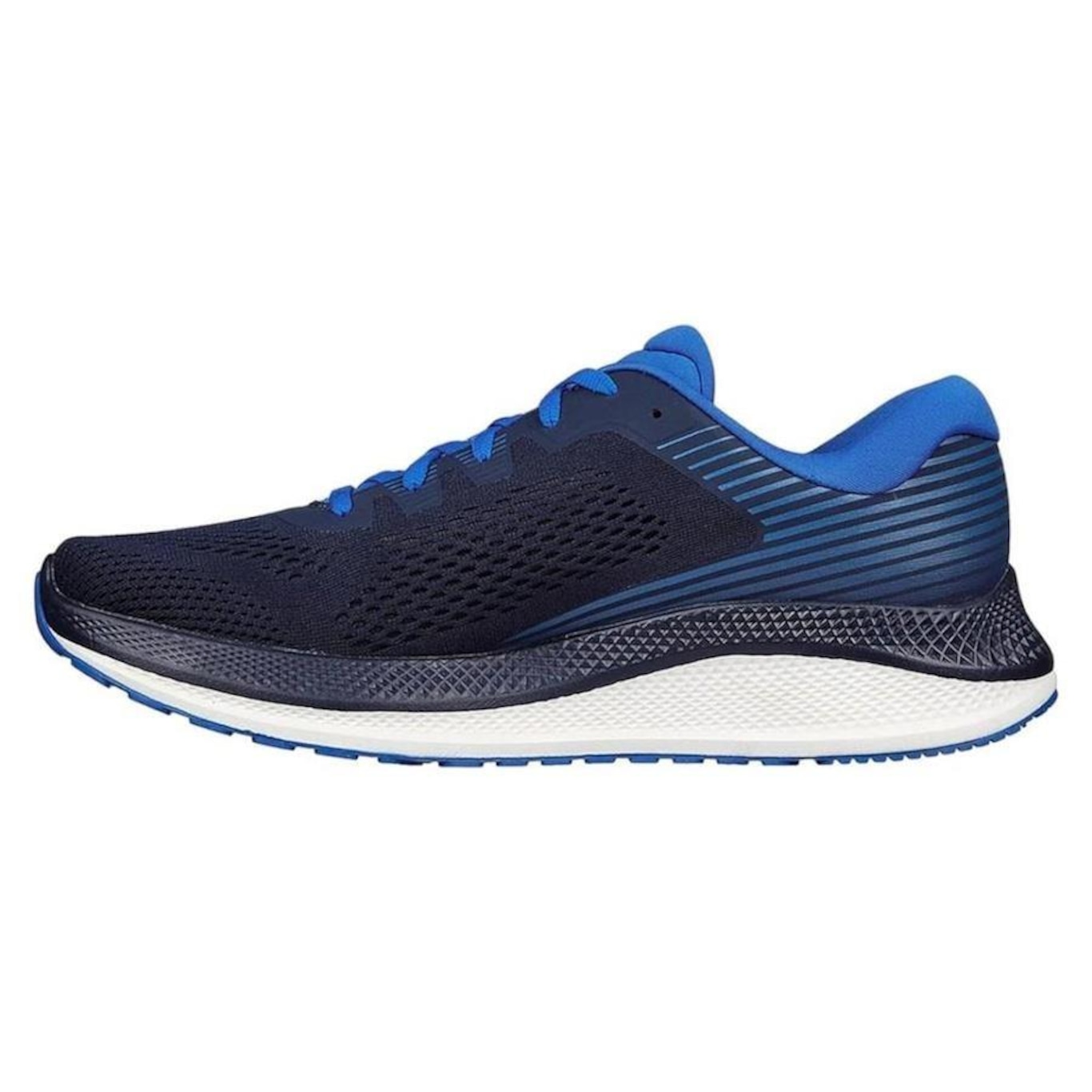 Kit Tênis Skechers Go Run + Par de Meia - Masculino - Foto 2