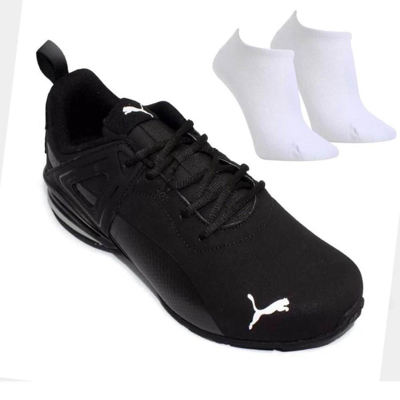 Kit Tênis Puma Haste Sl + Par de Meia - Masculino - Foto 1