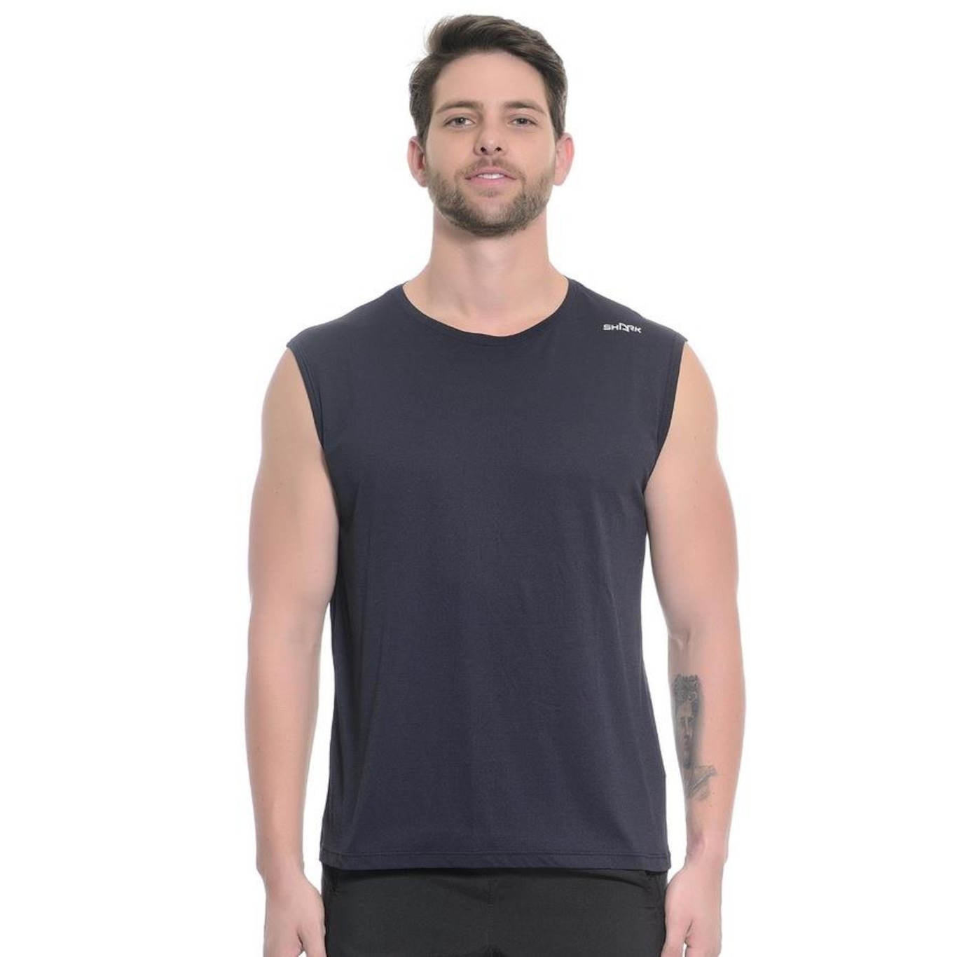 Camiseta Regata Shark Machão Shm22038 - Masculina - Foto 1