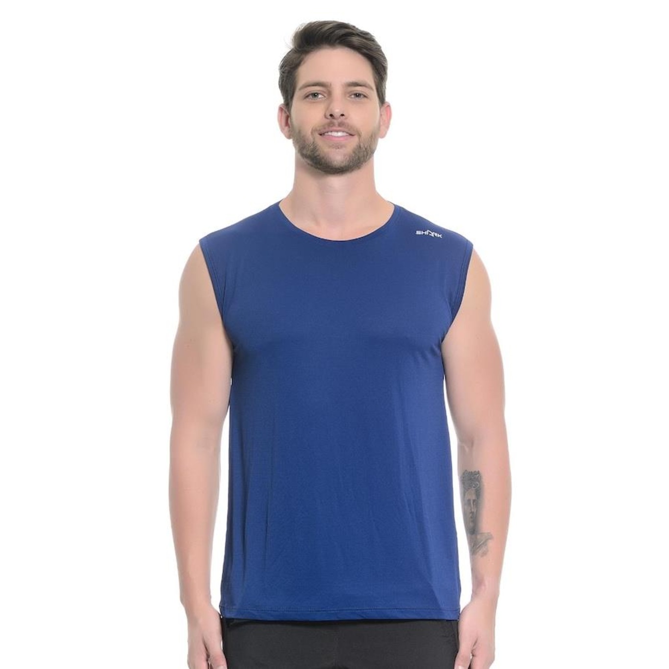 Camiseta Regata Shark Machão Shm22038 - Masculina - Foto 1