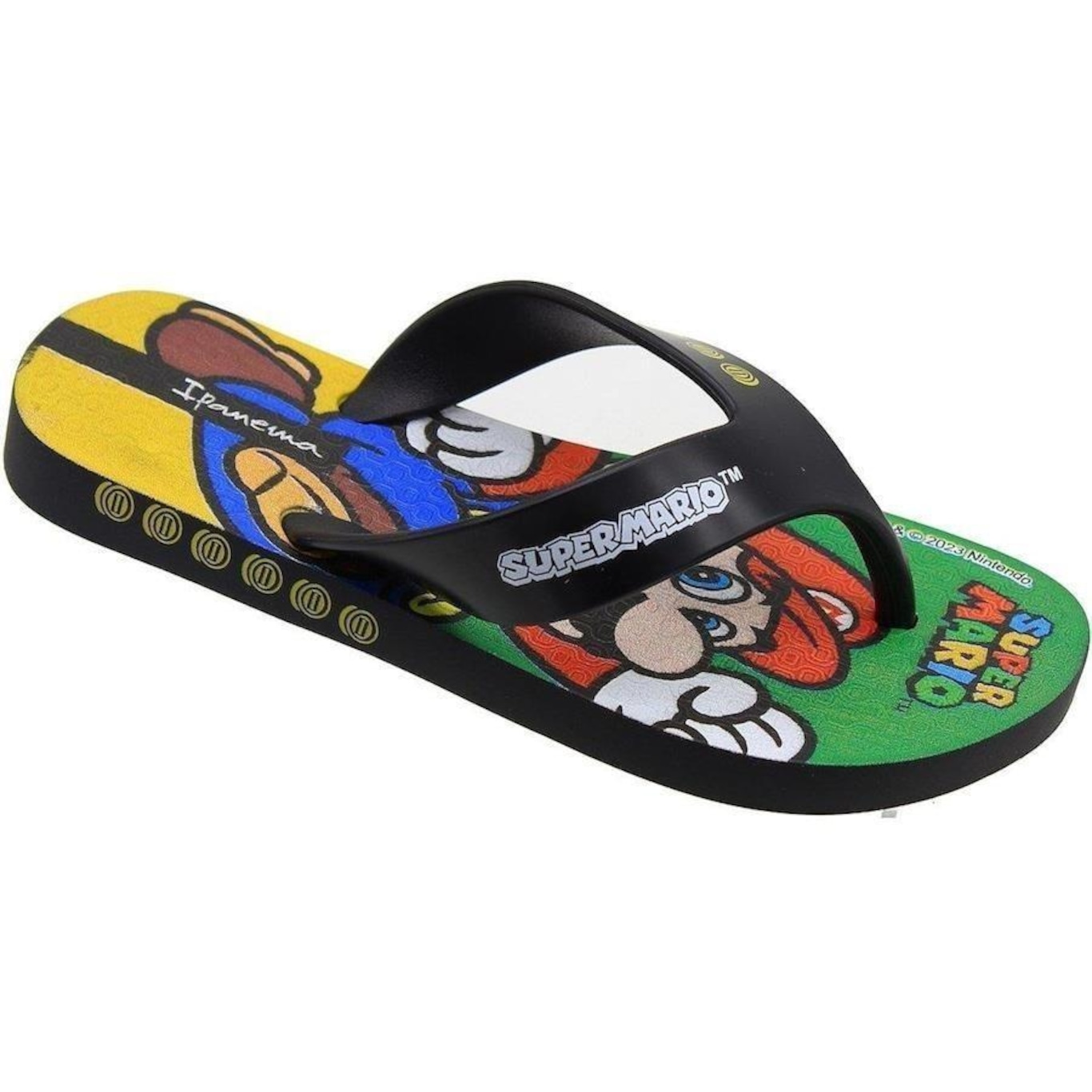 Chinelo Ipanema Super Mario Coins - Infantil - Foto 2