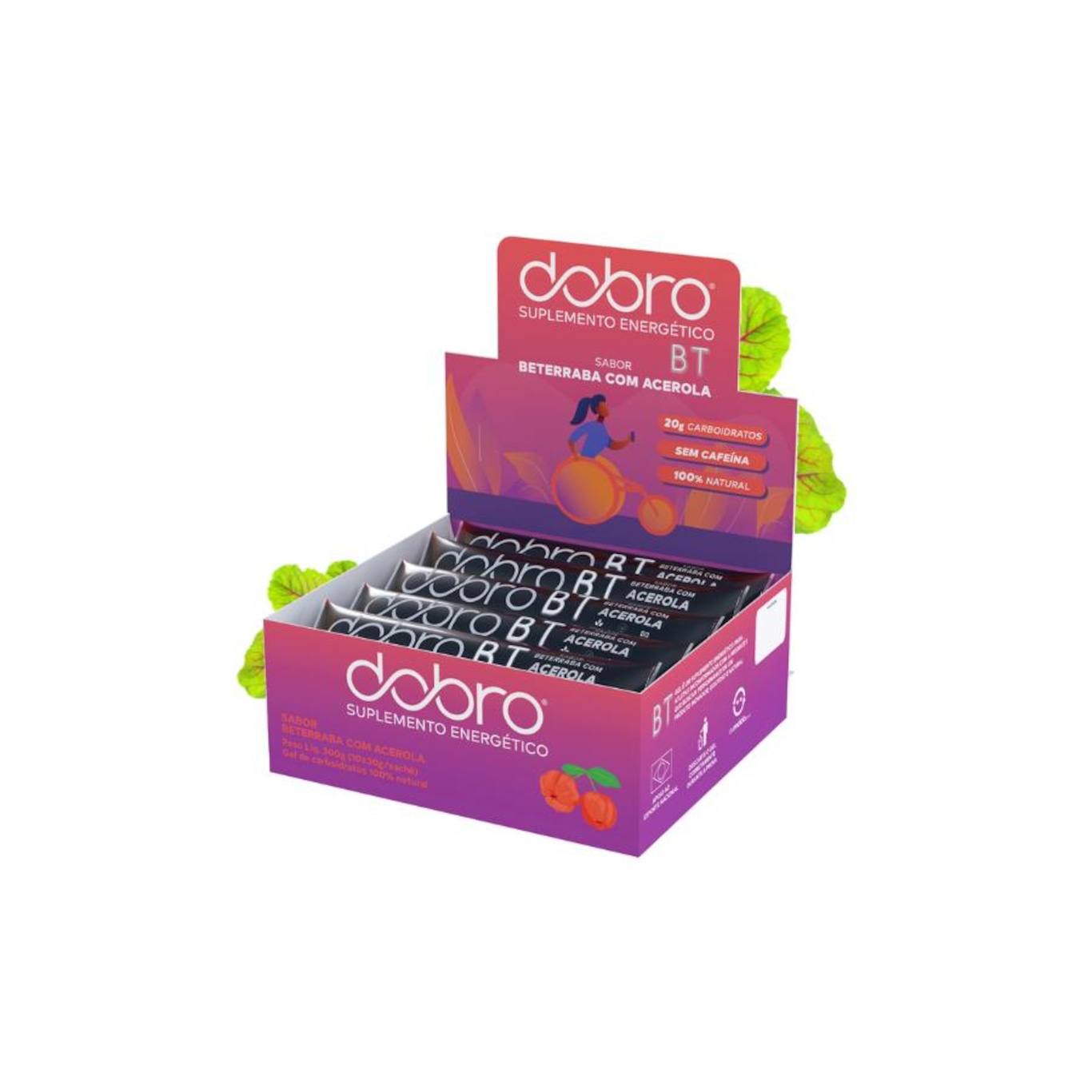 Bt Gel Acerola Dobro - 10X30g - Foto 1