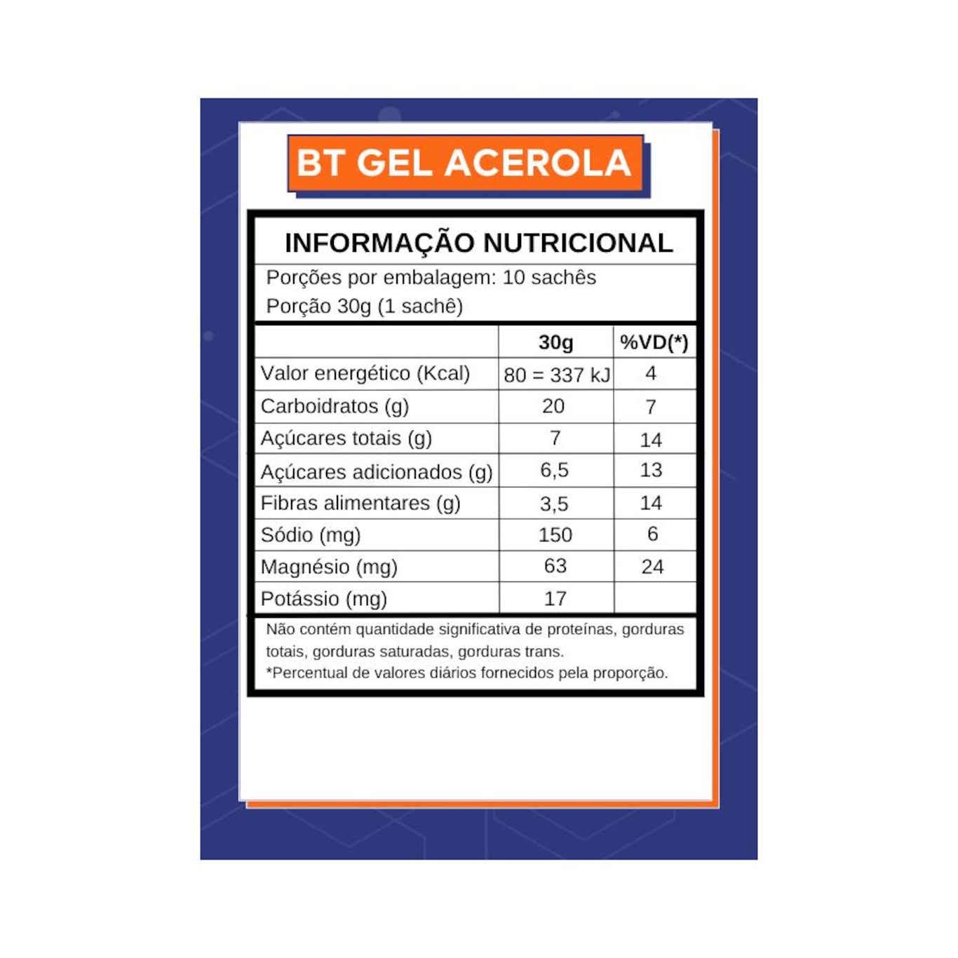 Bt Gel Acerola Dobro - 10X30g - Foto 3