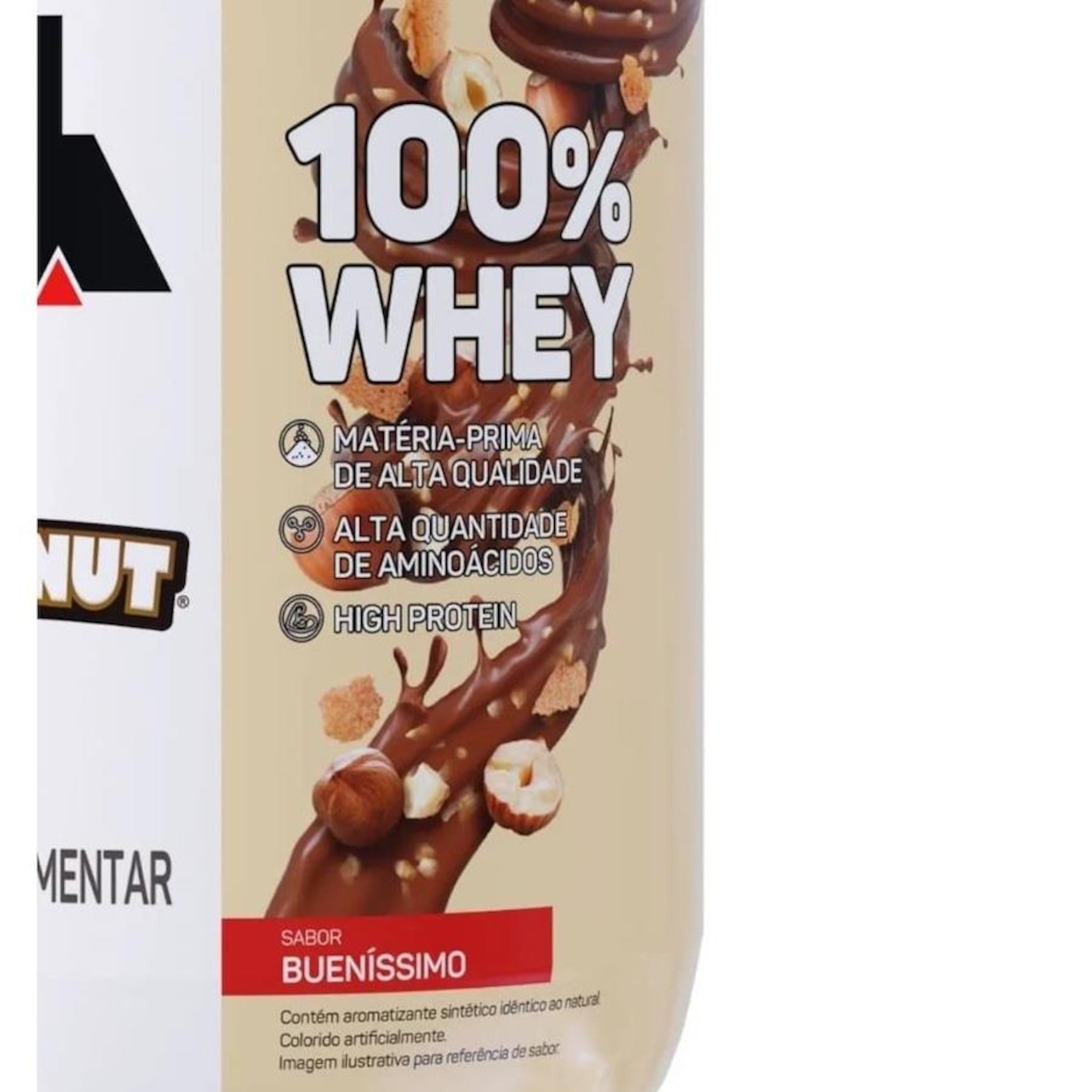 Whey Protein Max Titanium 100% - Dr. Peanut Bueníssimo - 900g