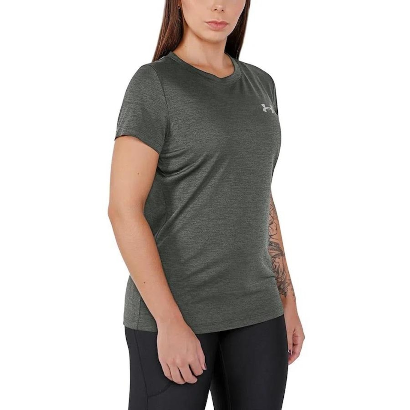 Camiseta Under Armour Tech Ssc - Feminina - Foto 1