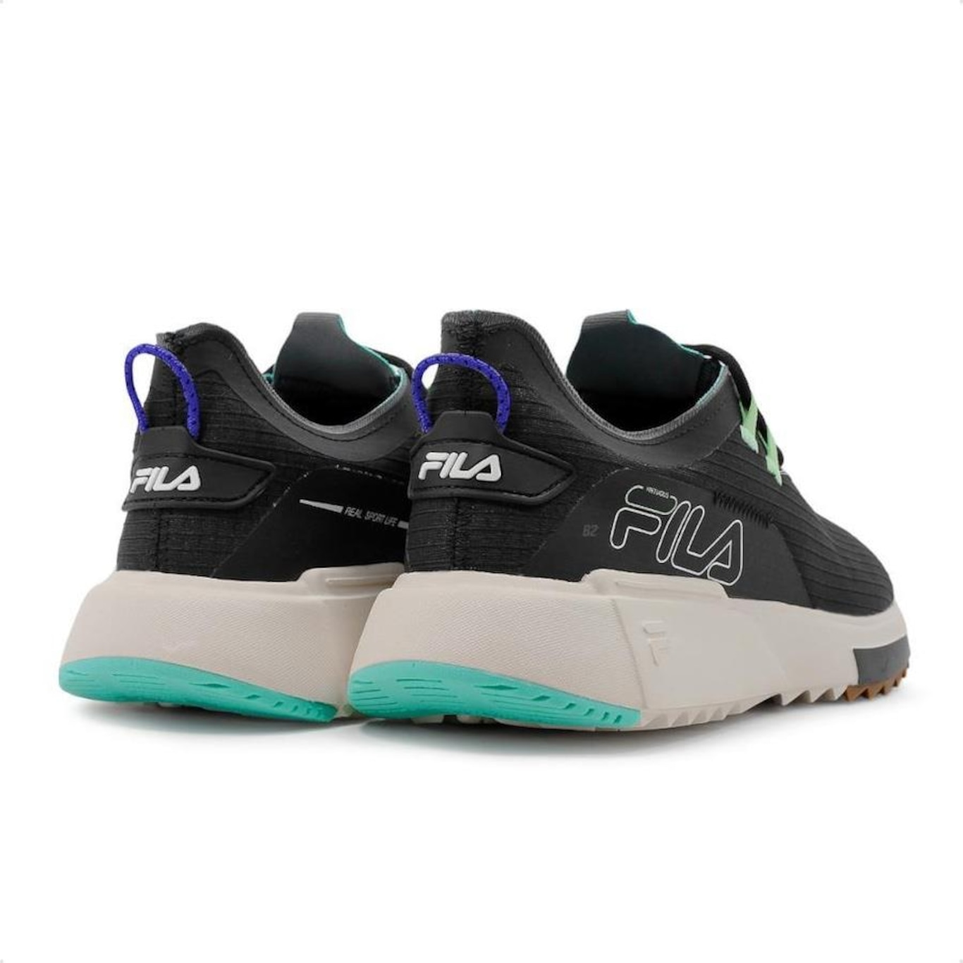 Tênis Fila F Virtuous + 3 Pares de Meias - Masculino - Foto 3