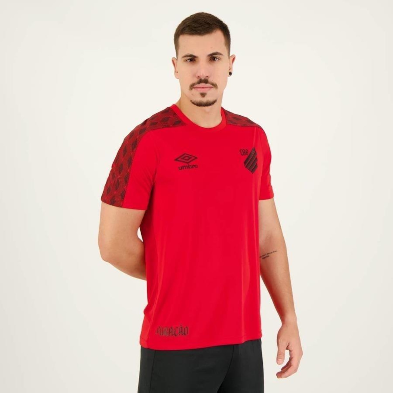 Camisa do Athletico-Pr Basic Ii Umbro - Masculina - Foto 1