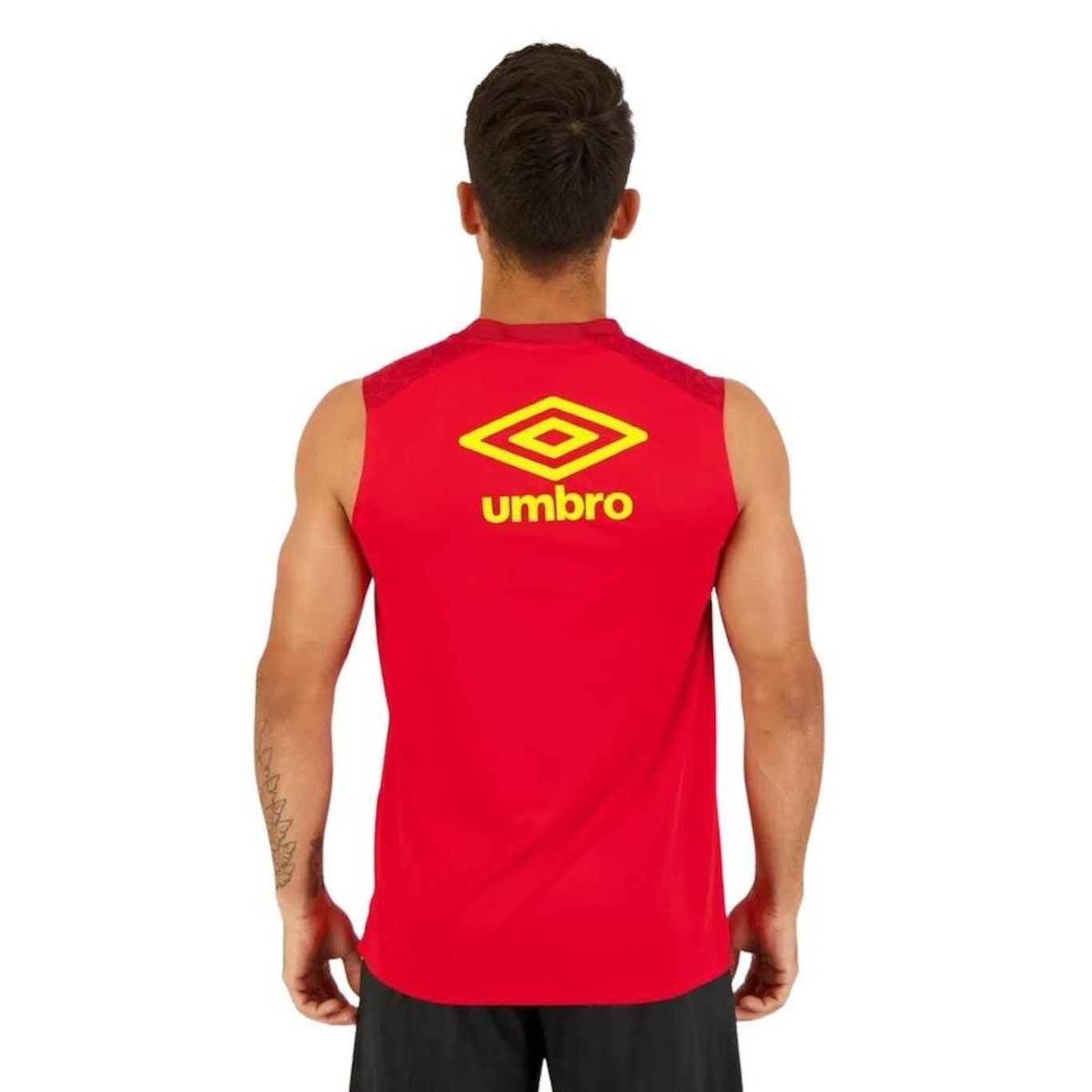 Camisa Regata do Sport Recife 2022 Aquecimento Umbro - Masculina - Foto 3