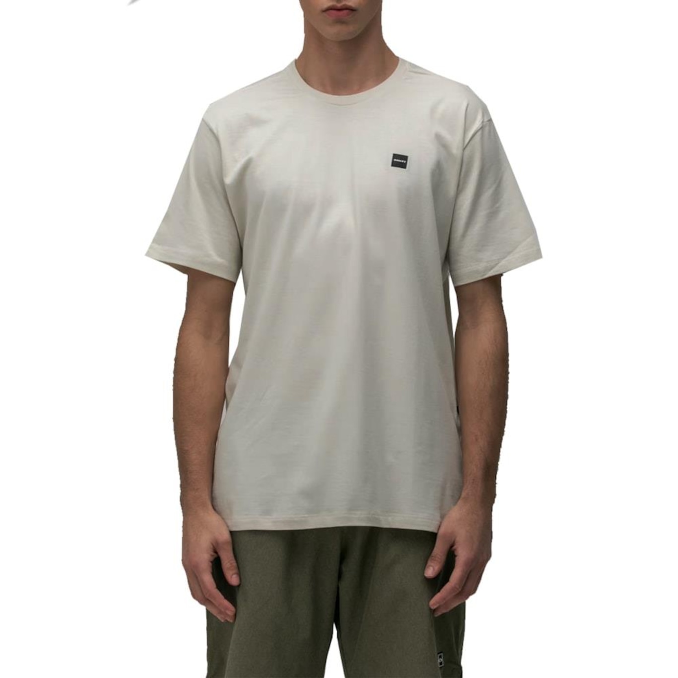 Camiseta Oakley Patch 2.0 Bone - Masculina - Foto 1