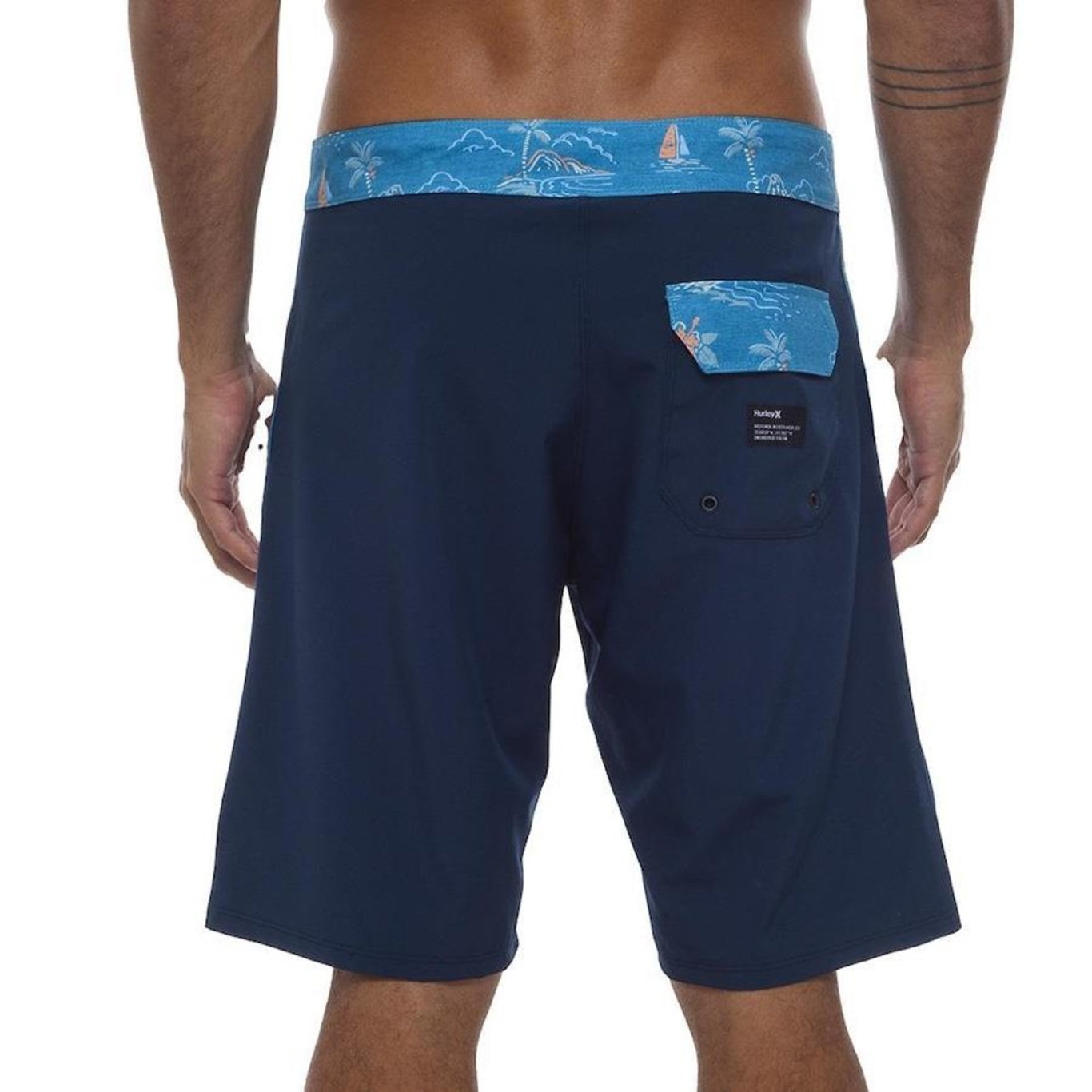 Bermuda Hurley Aloha Stripe Wt23 - Masculina - Foto 2