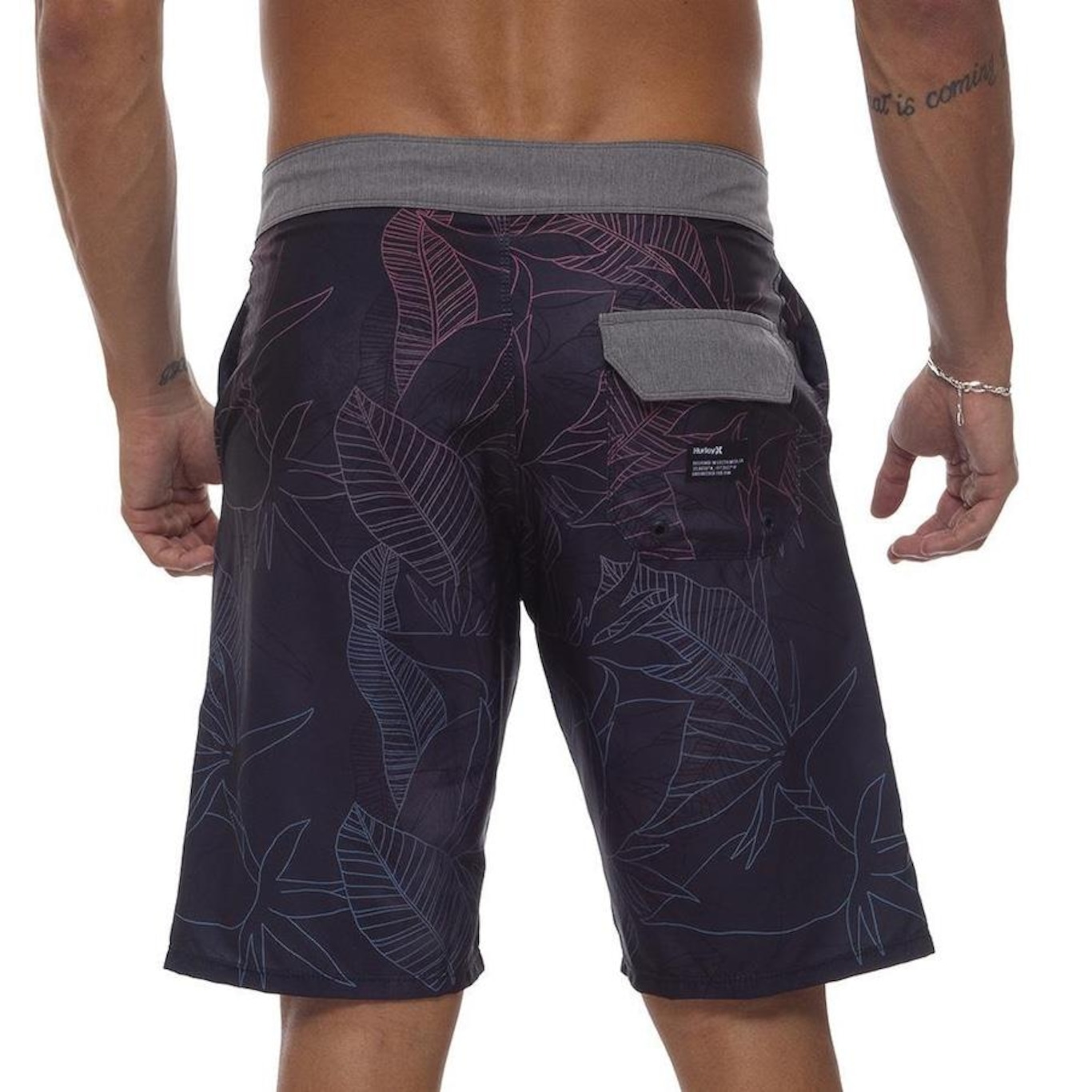 Bermuda Hurley Fusion Wt23 - Masculina - Foto 2