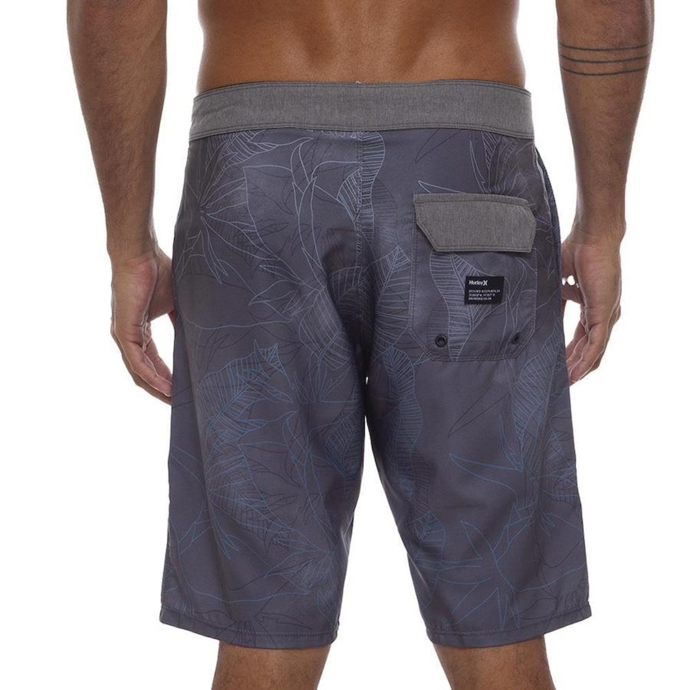 Bermuda Hurley Fusion Wt23 - Masculina - Foto 3