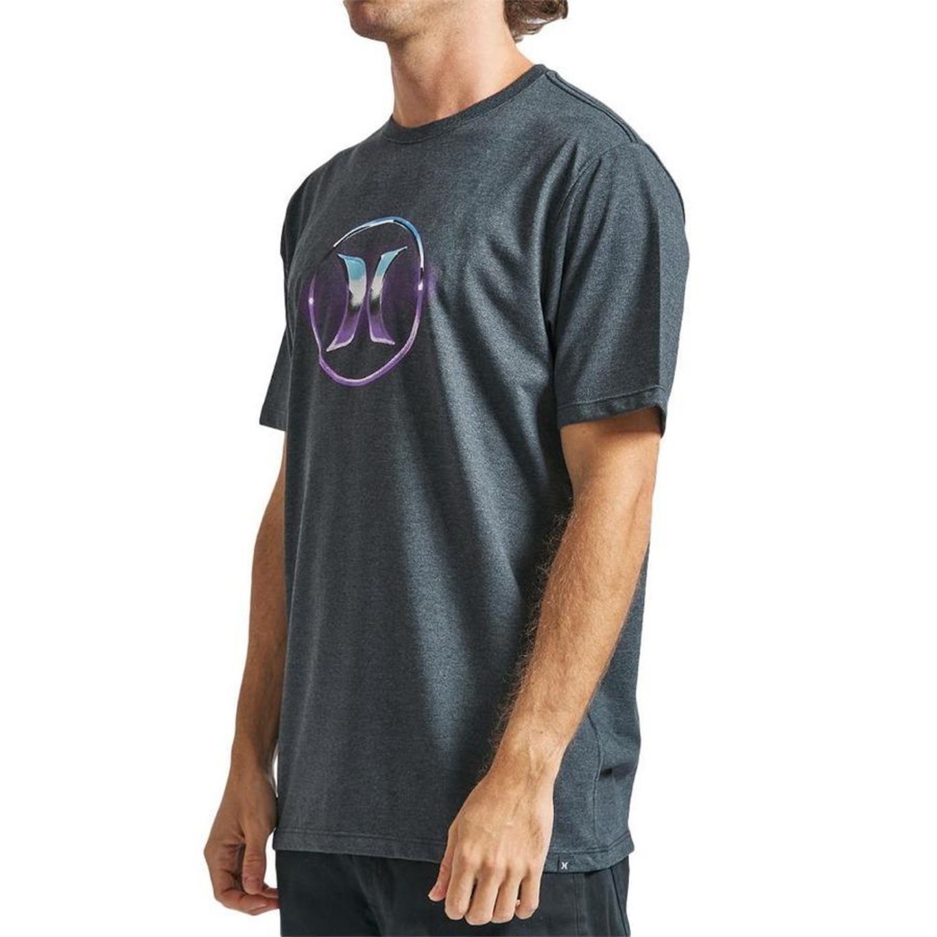 Camiseta Hurley Chrome Icon Sm24 - Masculina - Foto 3