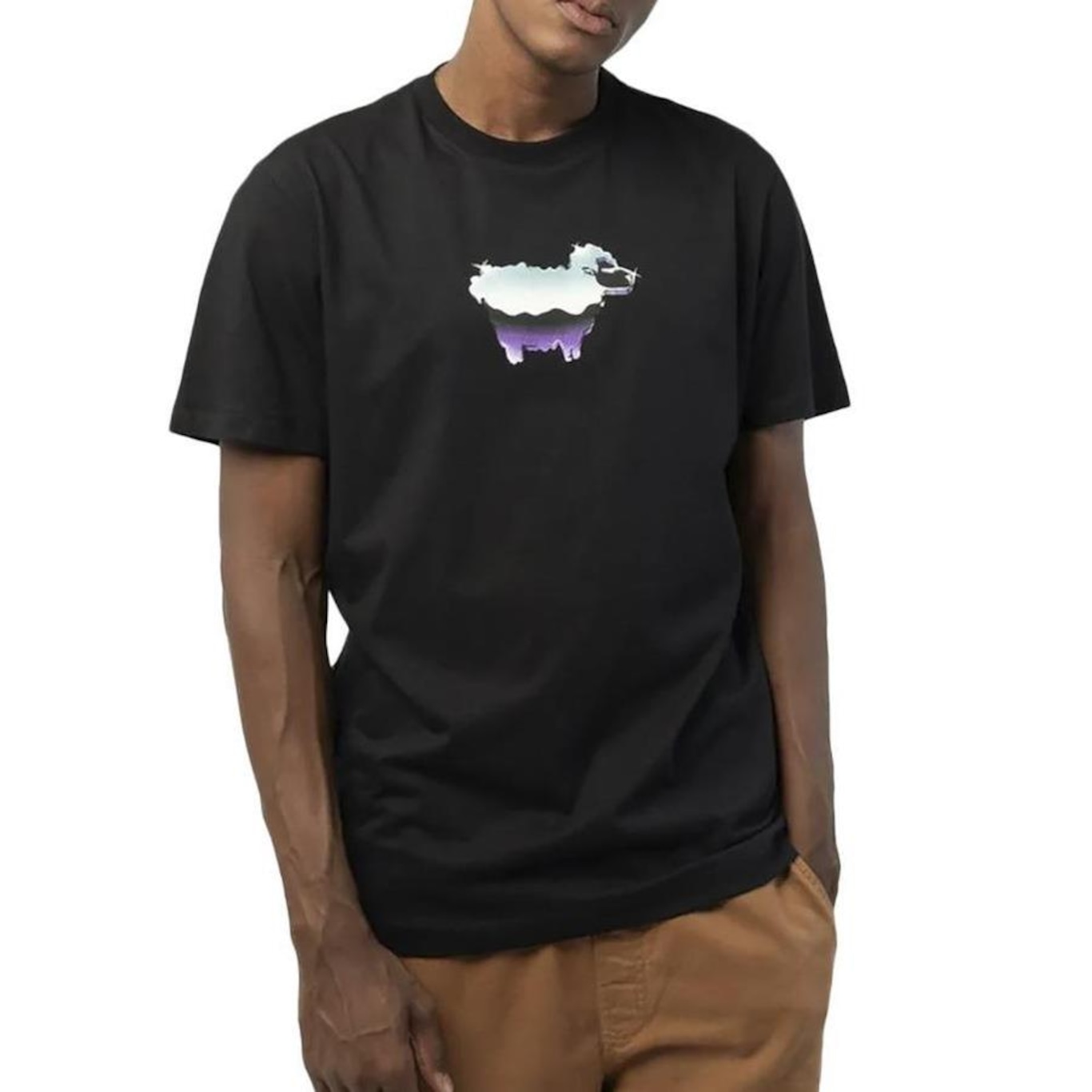 Camiseta Lost Chrome Sheep - Masculina - Foto 1