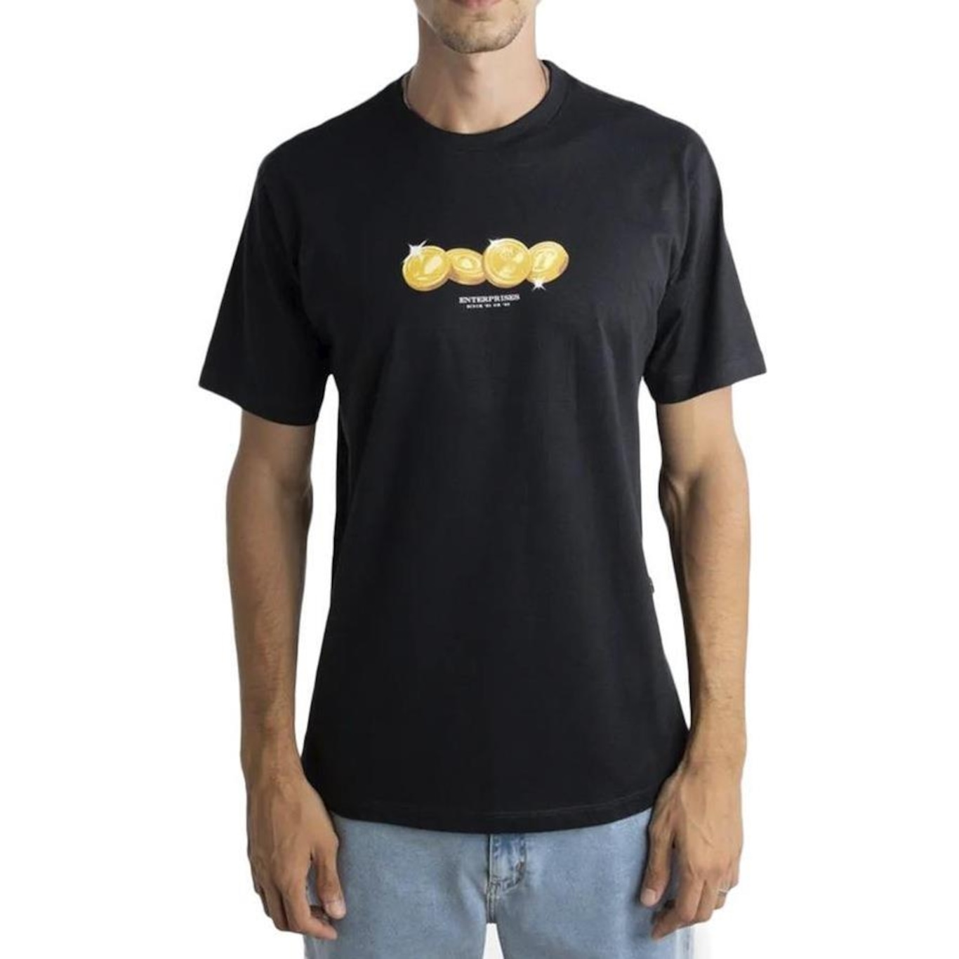 Camiseta Lost Cripto Lost - Masculina - Foto 1