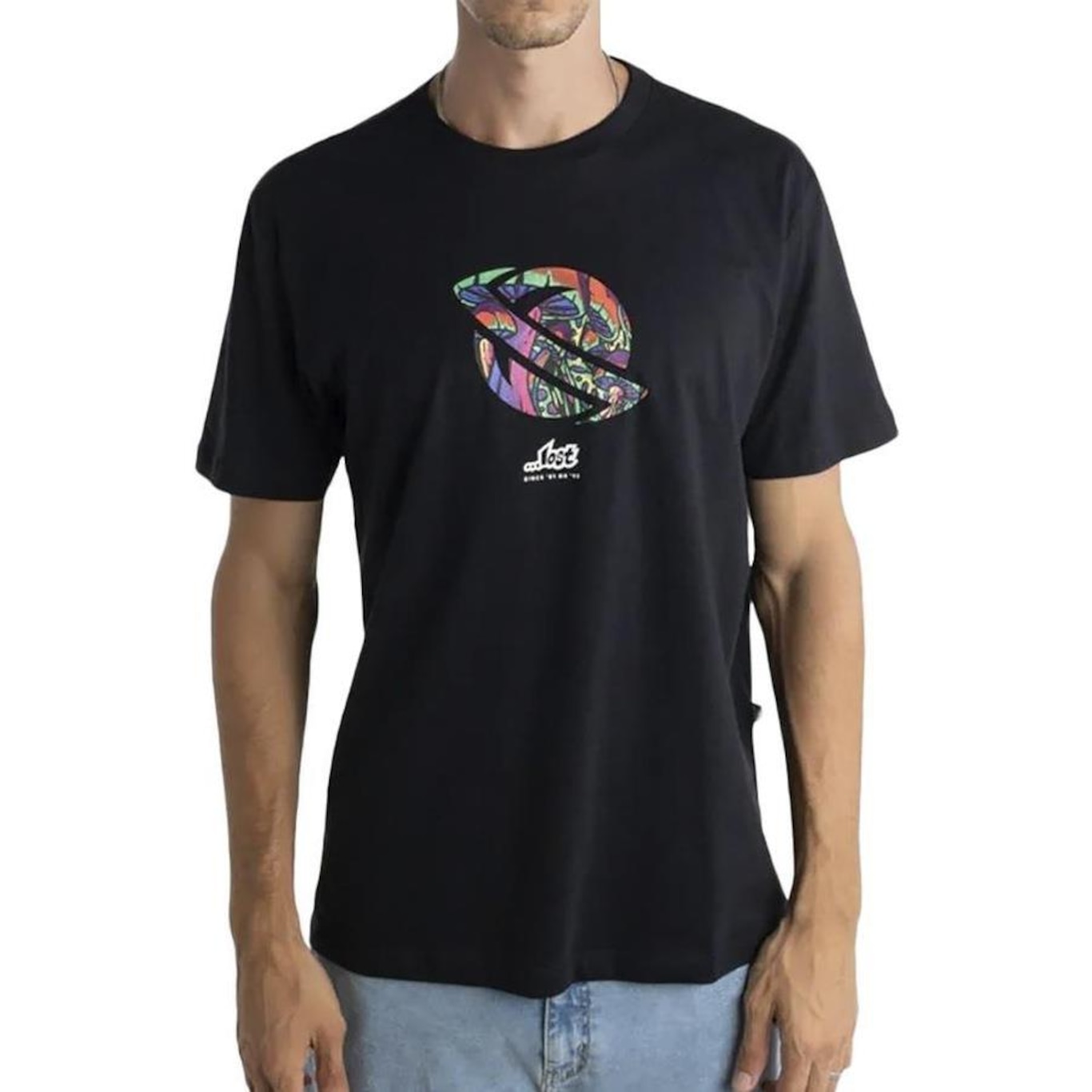 Camiseta Lost Mushroom Saturn - Masculina - Foto 1