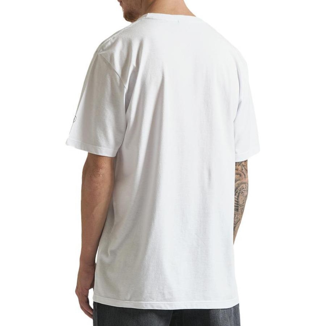 Camiseta Volcom Solid Stone Oversize - Masculina - Foto 2