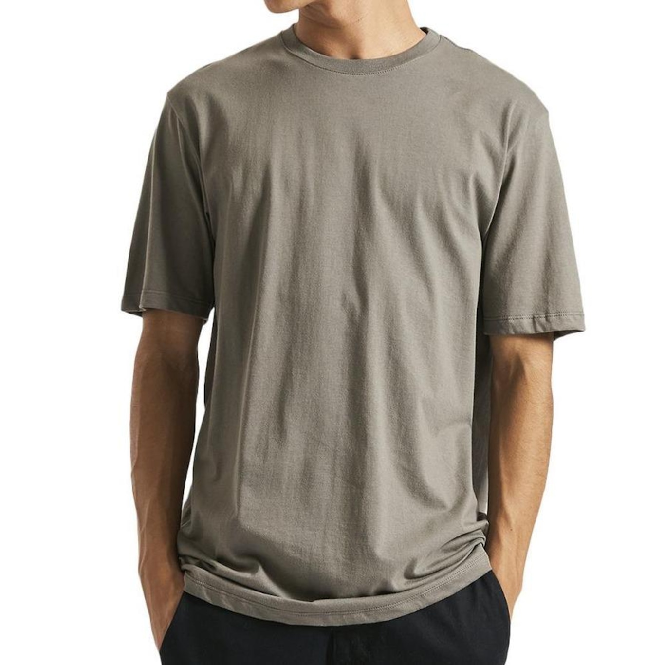 Camiseta Volcom Solid Stone - Masculina - Foto 1