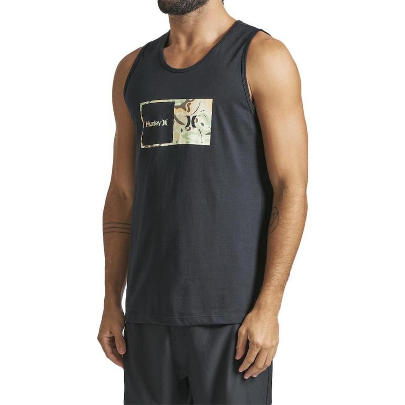 Camiseta Regata Hurley Aloha Box Sm24 - Masculina - Foto 3