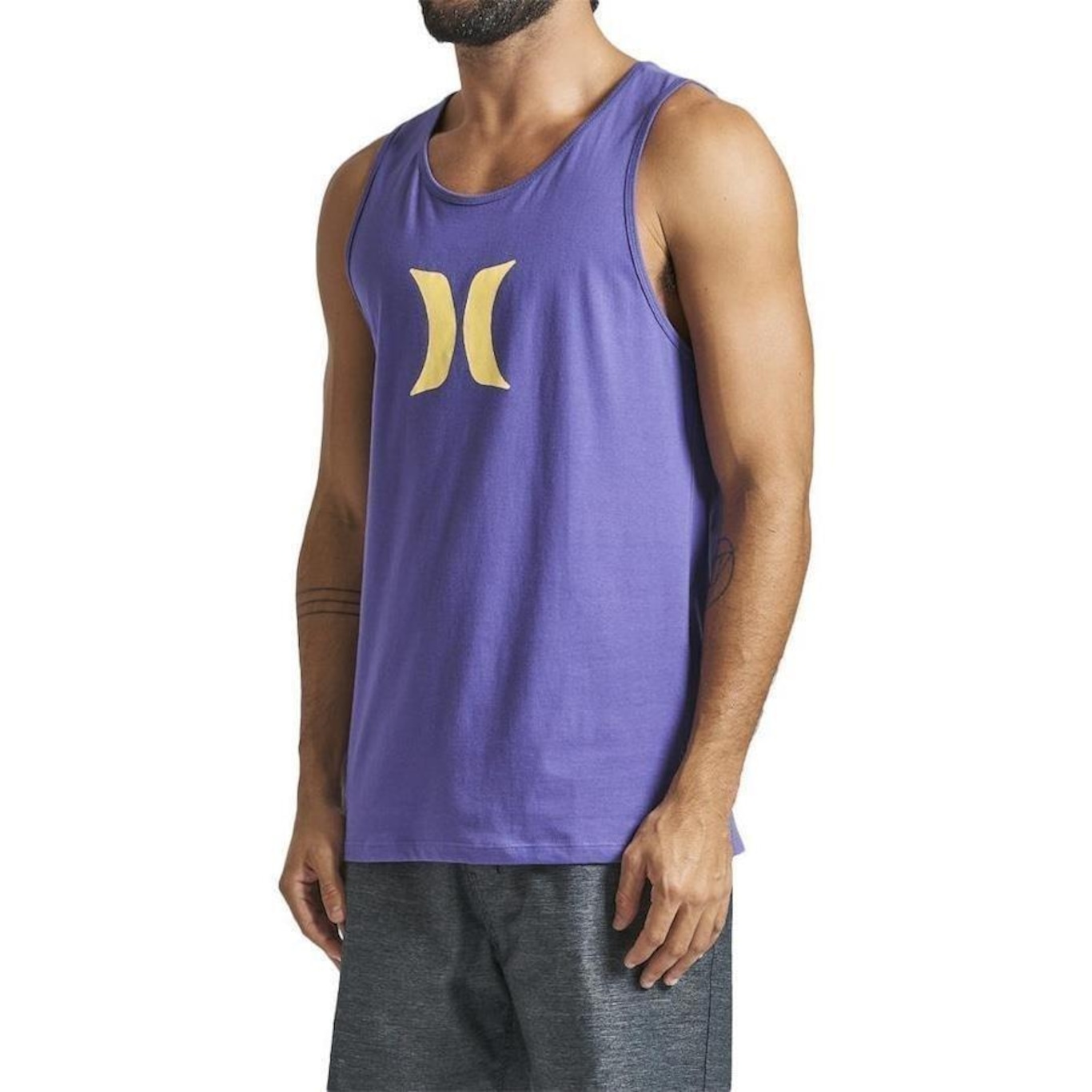 Camiseta Regata Hurley Icon - Masculina - Foto 3