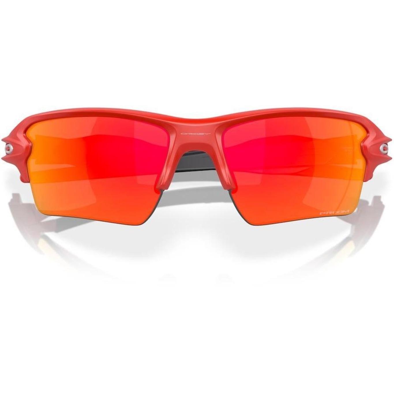 Óculos de Sol Unissex Oakley Flak 2.0 Xl Matte Redline Prizm Ruby - Foto 3