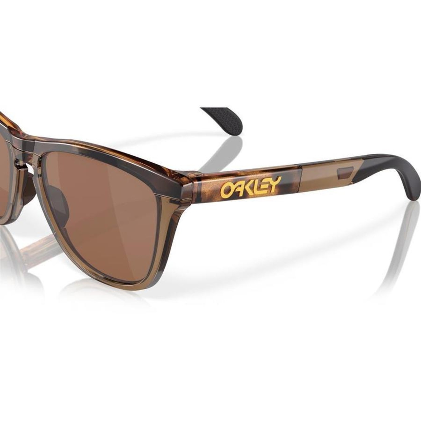 Óculos de Sol Unissex Oakley Frogskins Brown Tortoise Brown Smoke 07 - Foto 6