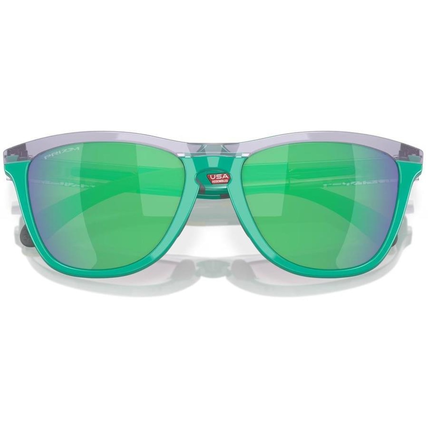 Óculos de Sol Unissex Oakley Frogskins Prizm Jade - Foto 3