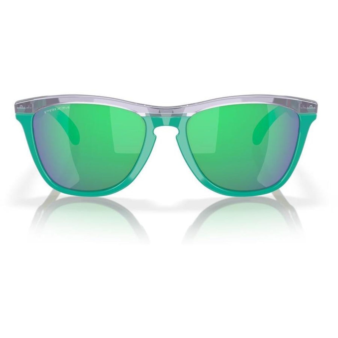 Óculos de Sol Unissex Oakley Frogskins Prizm Jade - Foto 4