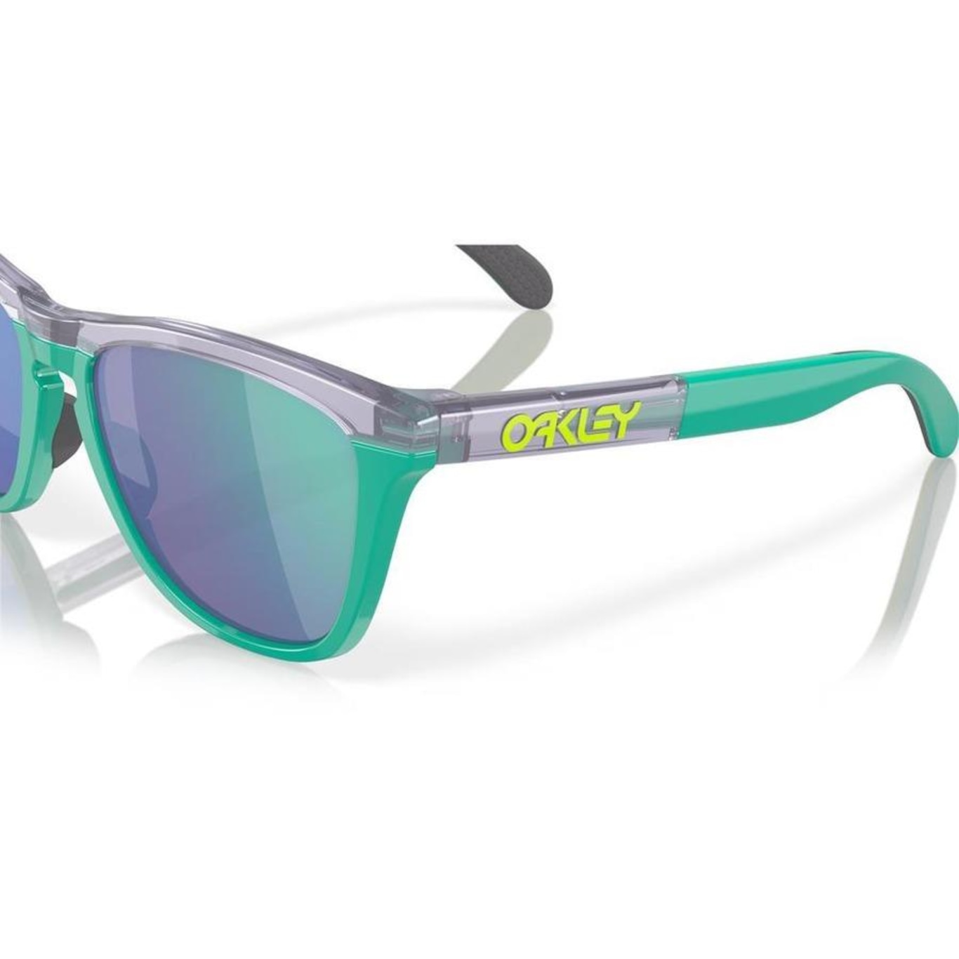 Óculos de Sol Unissex Oakley Frogskins Prizm Jade - Foto 6