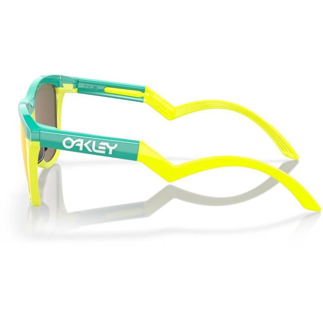 Óculos de Sol Unissex Oakley Frogskins Celeste Tennis Ball Yellow 02 - Foto 2