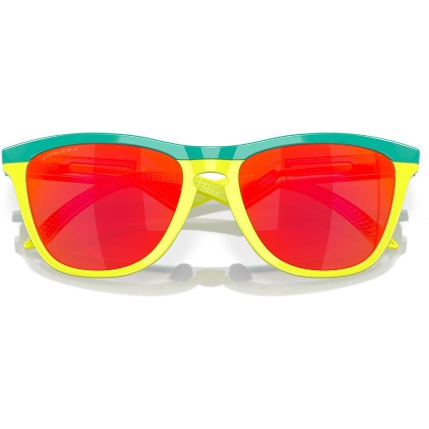 Óculos de Sol Unissex Oakley Frogskins Celeste Tennis Ball Yellow 02 - Foto 3