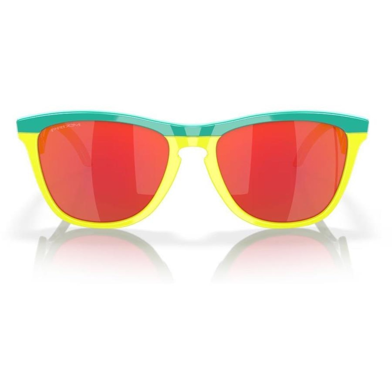 Óculos de Sol Unissex Oakley Frogskins Celeste Tennis Ball Yellow 02 - Foto 4