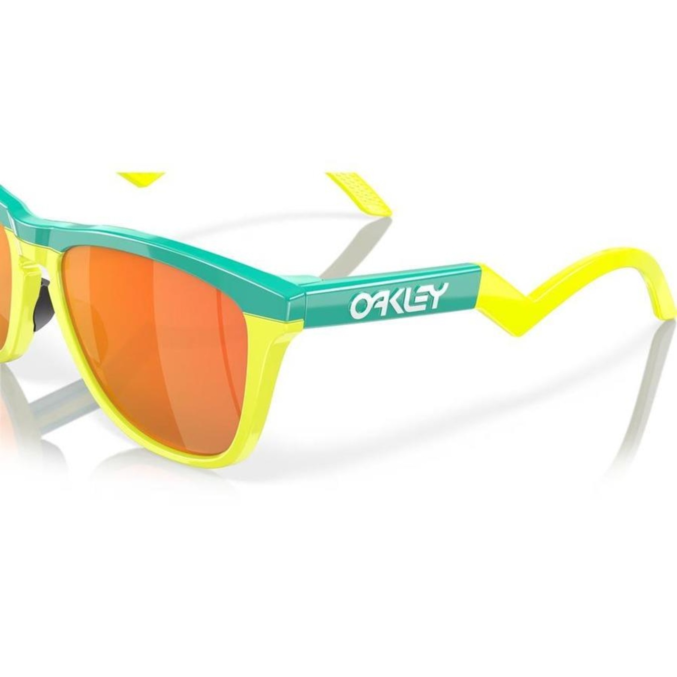 Óculos de Sol Unissex Oakley Frogskins Celeste Tennis Ball Yellow 02 - Foto 6