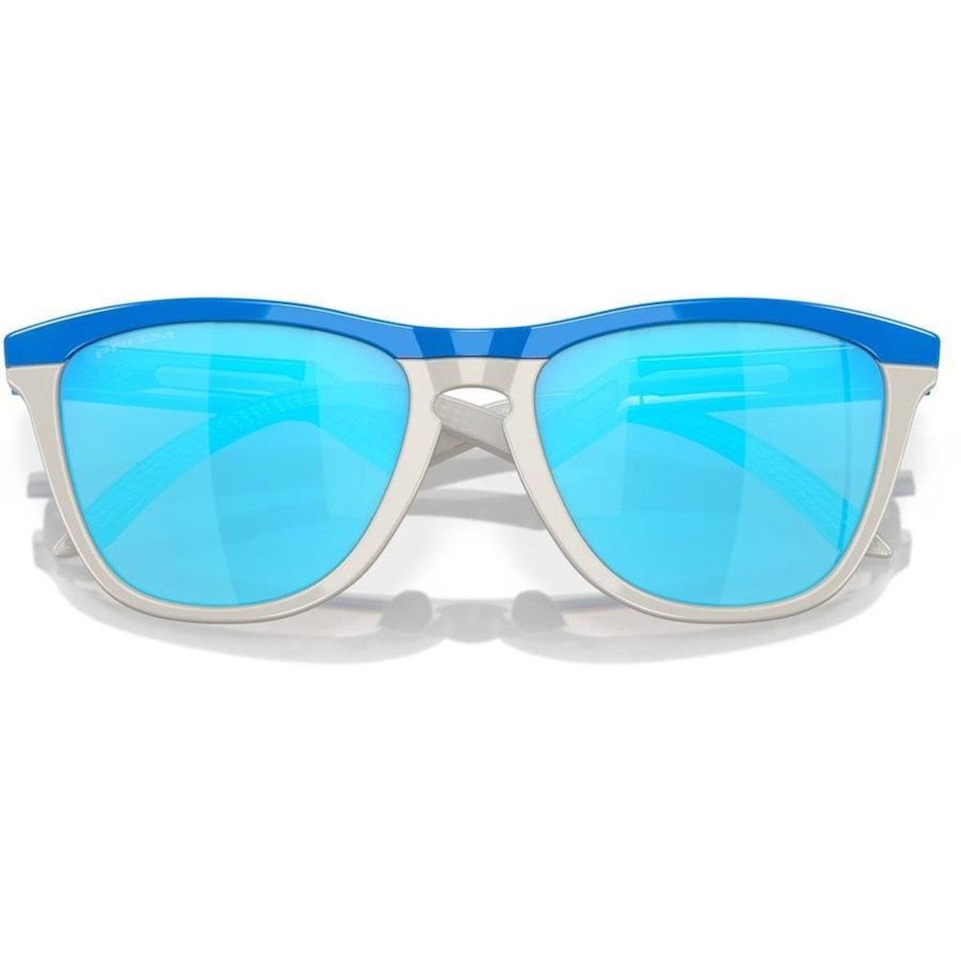 Óculos de Sol Unissex Oakley Frogskins Primary Blue Cool Grey 0355 - Foto 3