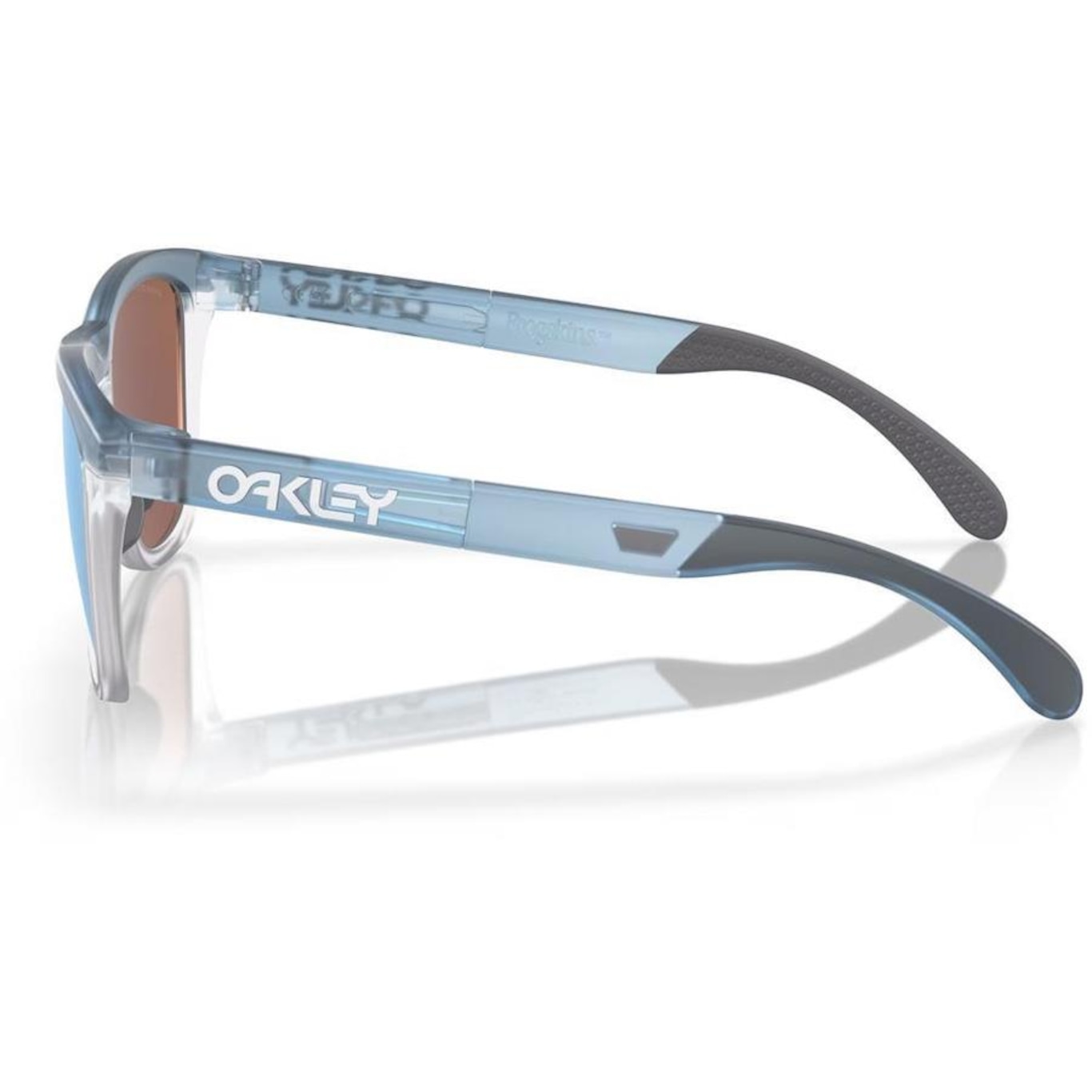 Óculos de Sol Unissex Oakley Frogskins Transparent Stonewash 0955 - Foto 2