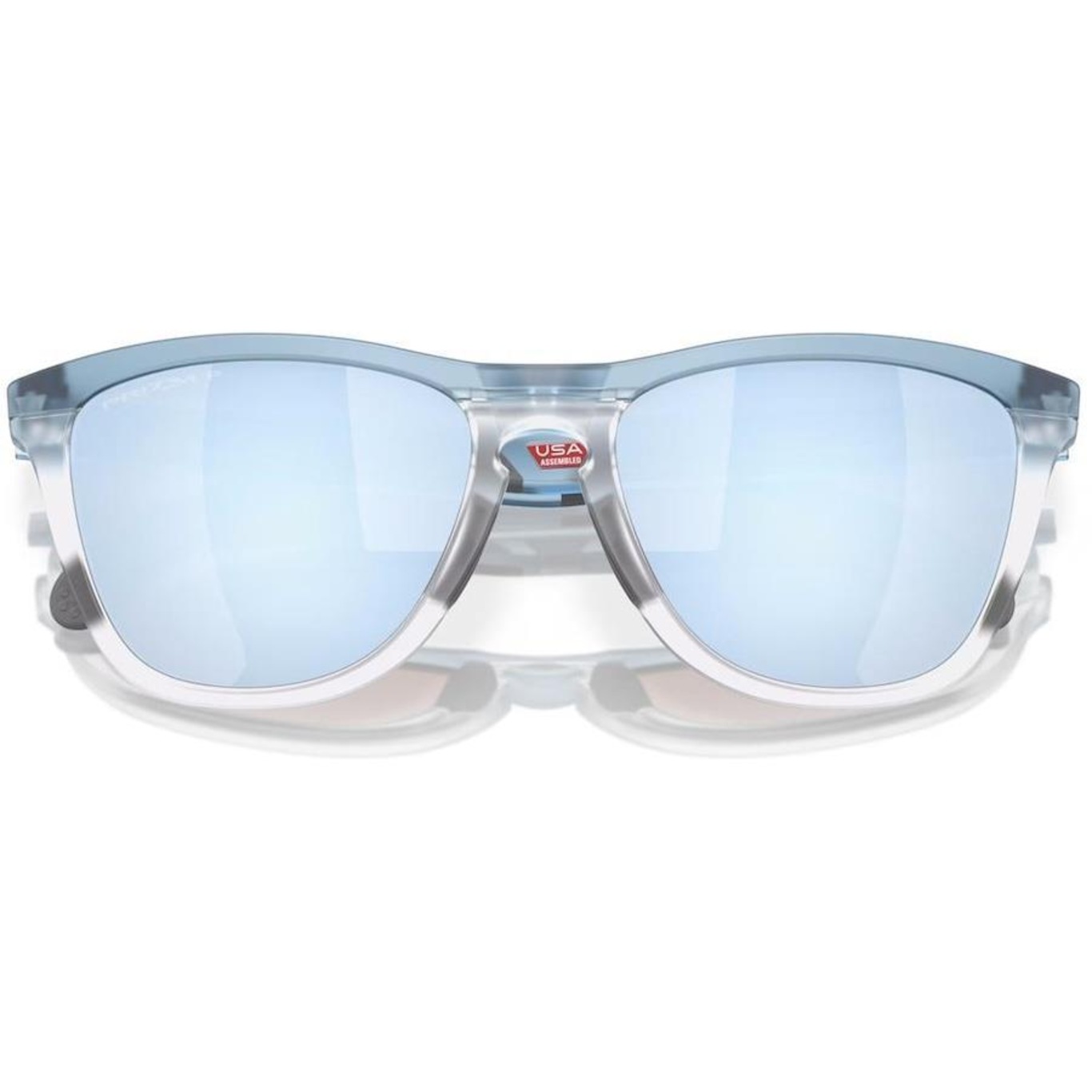 Óculos de Sol Unissex Oakley Frogskins Transparent Stonewash 0955 - Foto 4