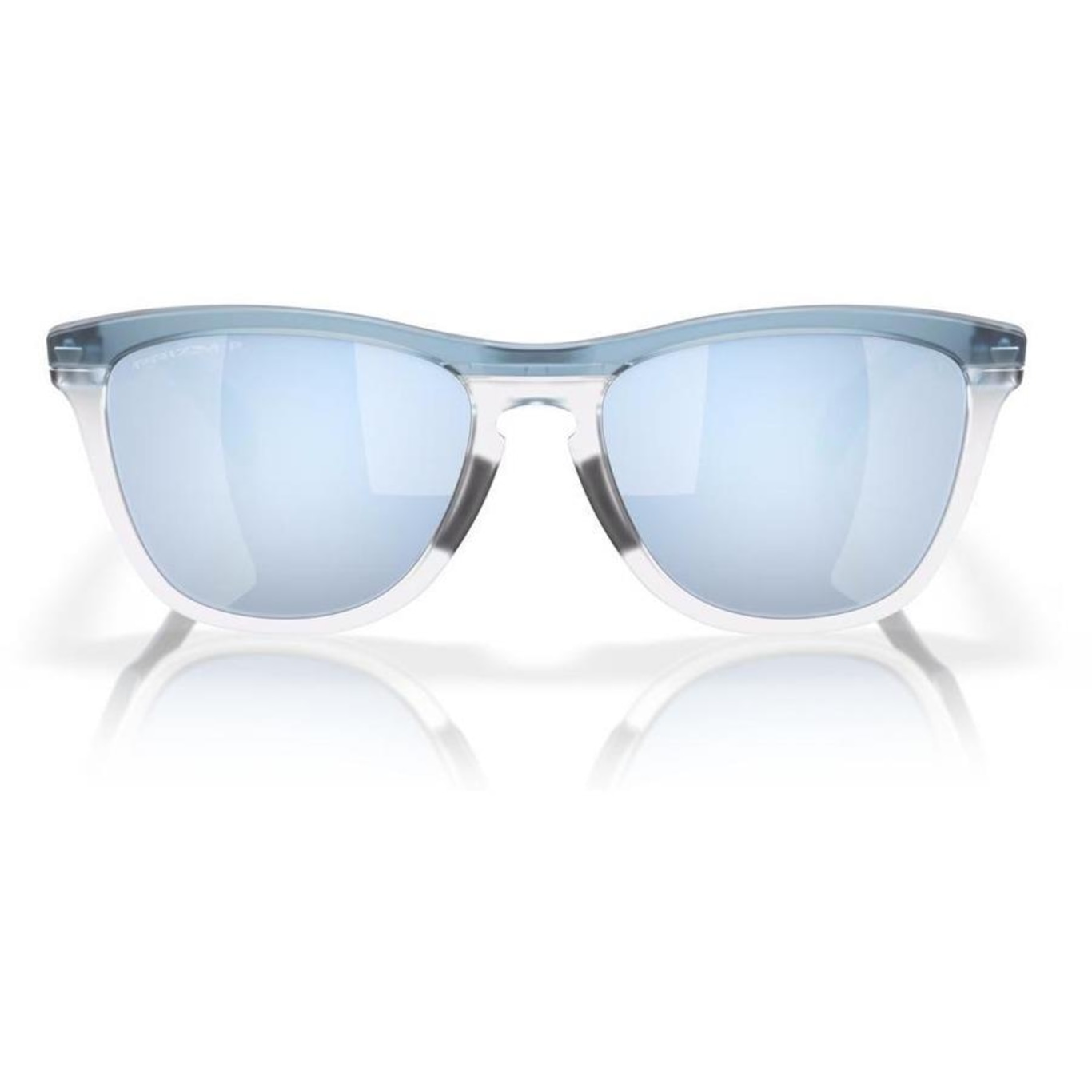 Óculos de Sol Unissex Oakley Frogskins Transparent Stonewash 0955 - Foto 5