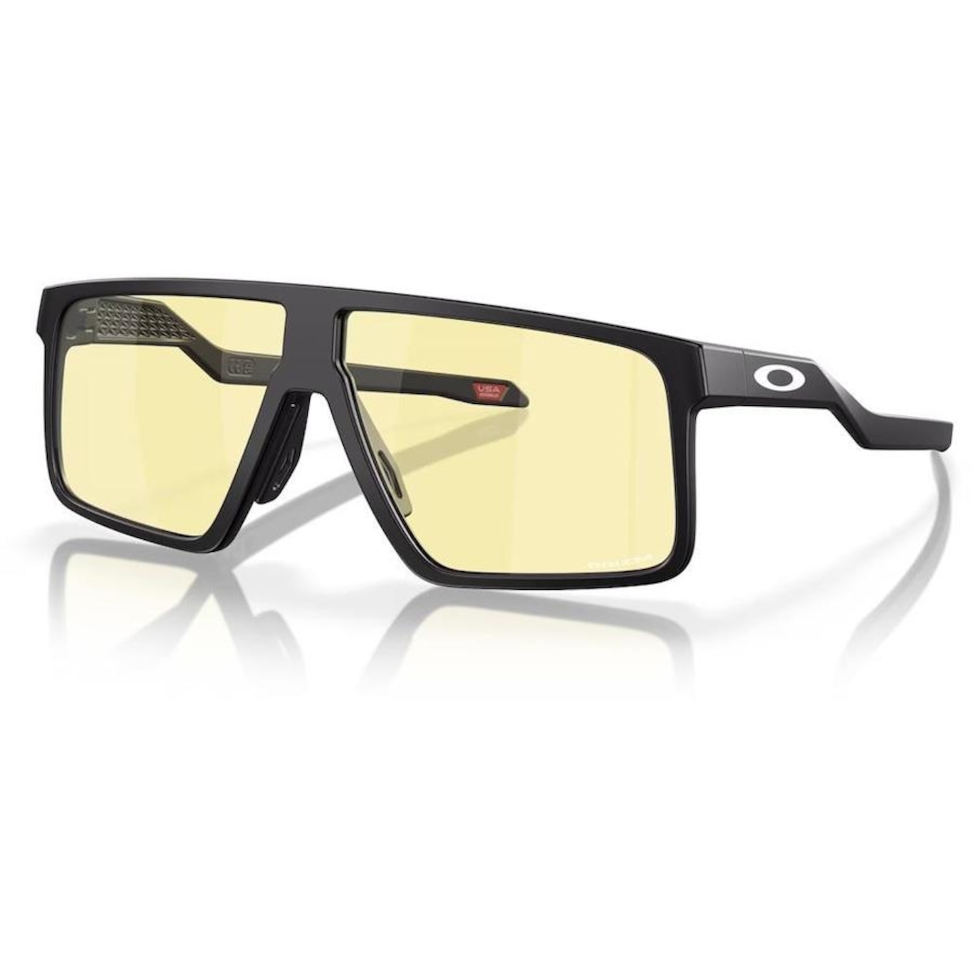 Óculos de Sol Unissex Oakley Helux Matte Black Prizm Gaming - Foto 1