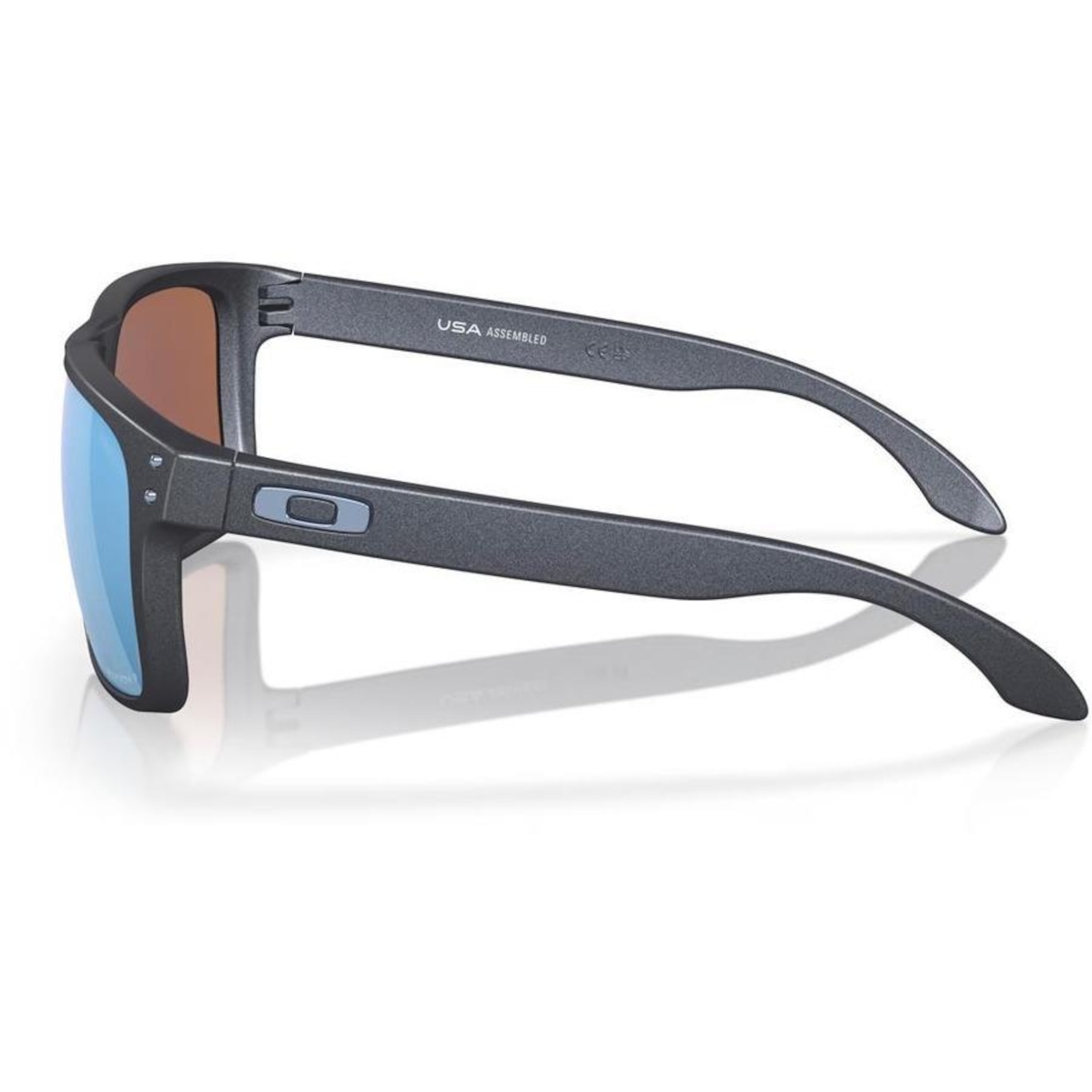 Óculos de Sol Unissex Oakley Holbrook Xl Blue Steel 3959 - Foto 5