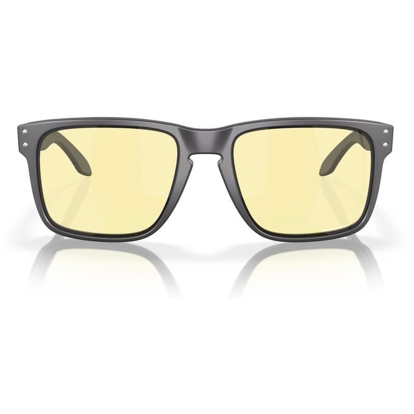 Óculos de Sol Unissex Oakley Holbrook Xl Matte Carbon Prizm Gaming - Foto 4