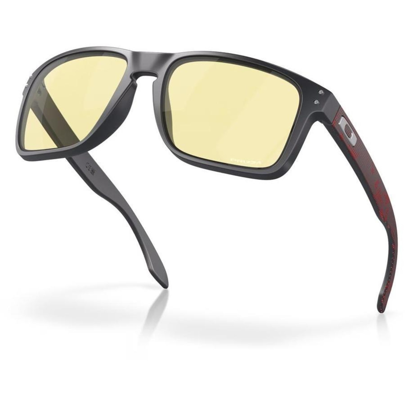 Óculos de Sol Unissex Oakley Holbrook Xl Matte Carbon Prizm Gaming - Foto 5