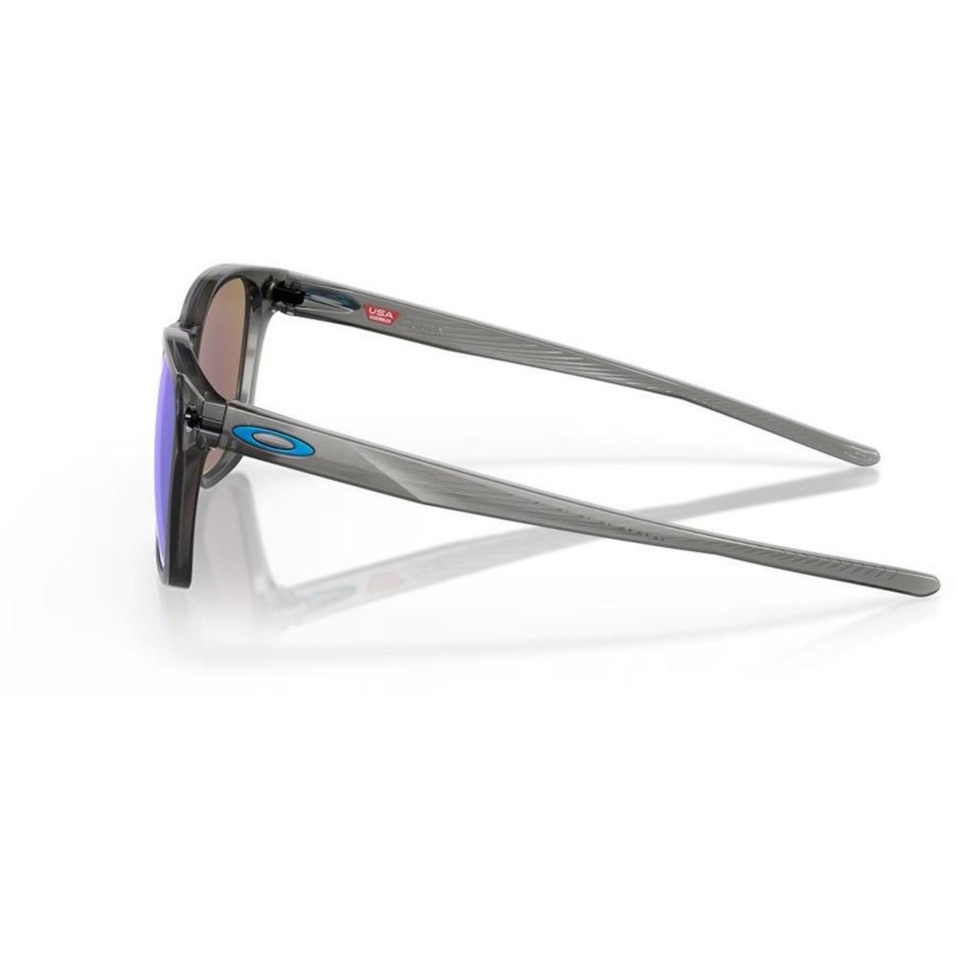 Óculos de Sol Unissex Oakley Ojector Grey Ink 1455 - Foto 5