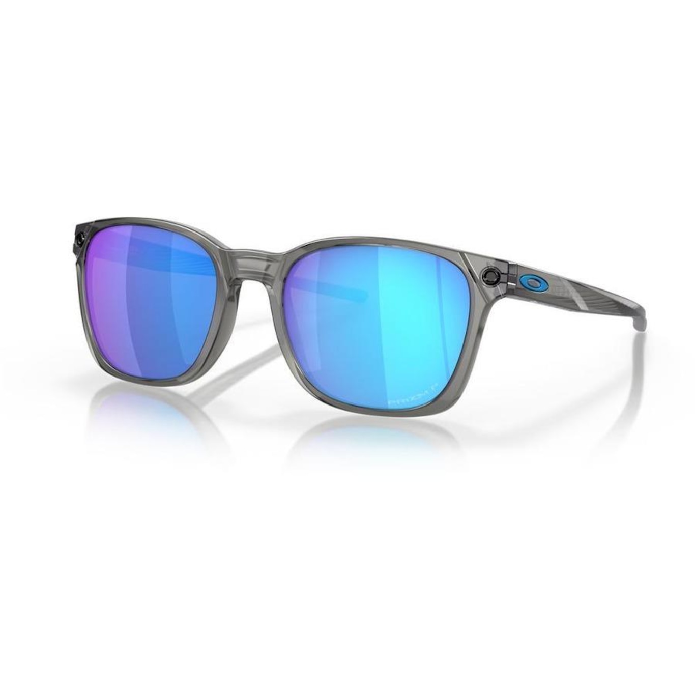 Óculos de Sol Unissex Oakley Ojector Grey Ink 1455 - Foto 6