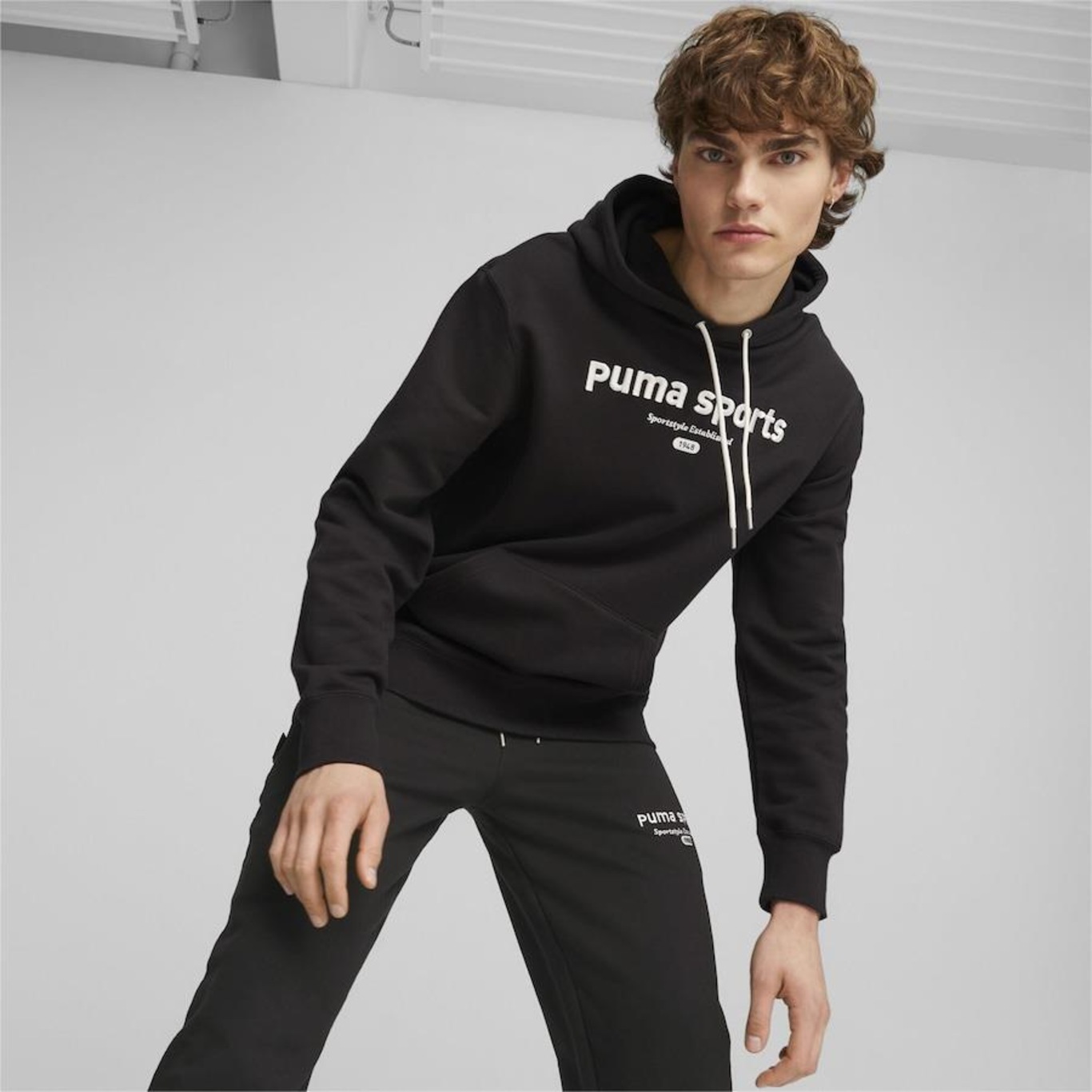 Blusão de Moletom com Capuz Puma Team - Masculino - Foto 3