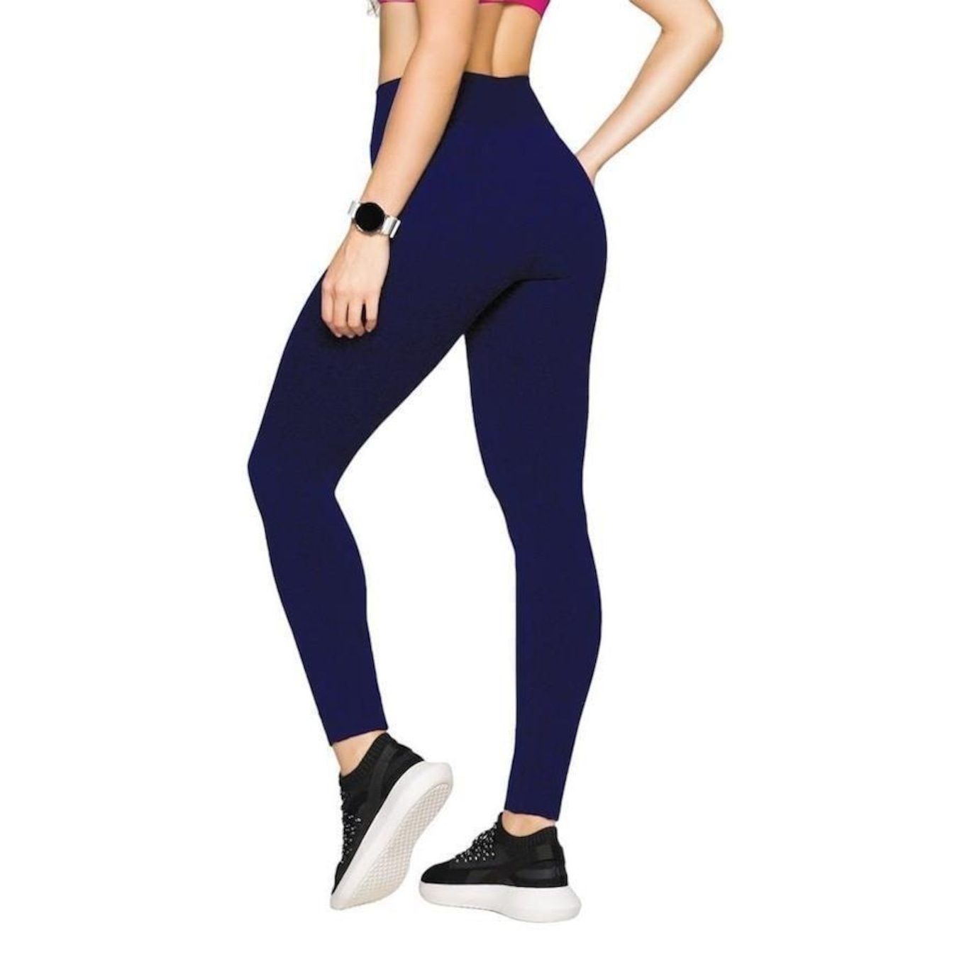 Calça Legging Selene sem Costura - Feminina - Foto 2