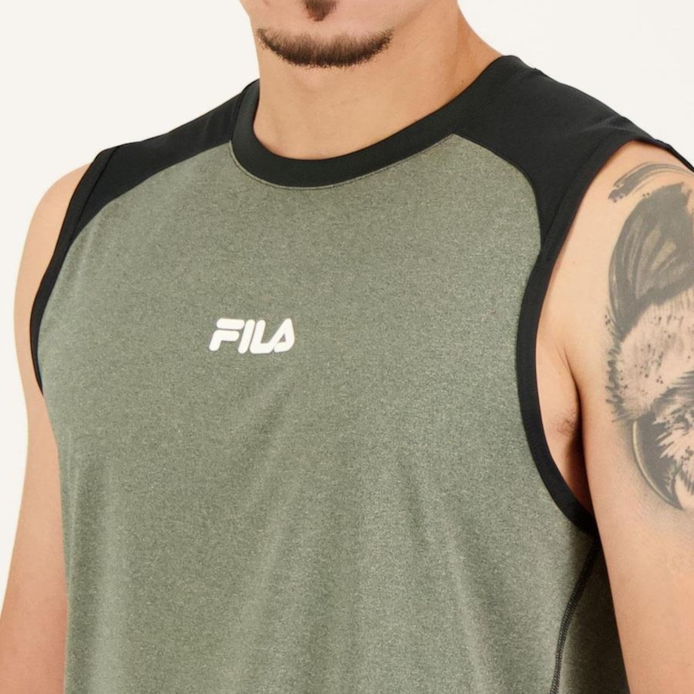 Camiseta Fila Blend Mix - Masculina - Foto 4