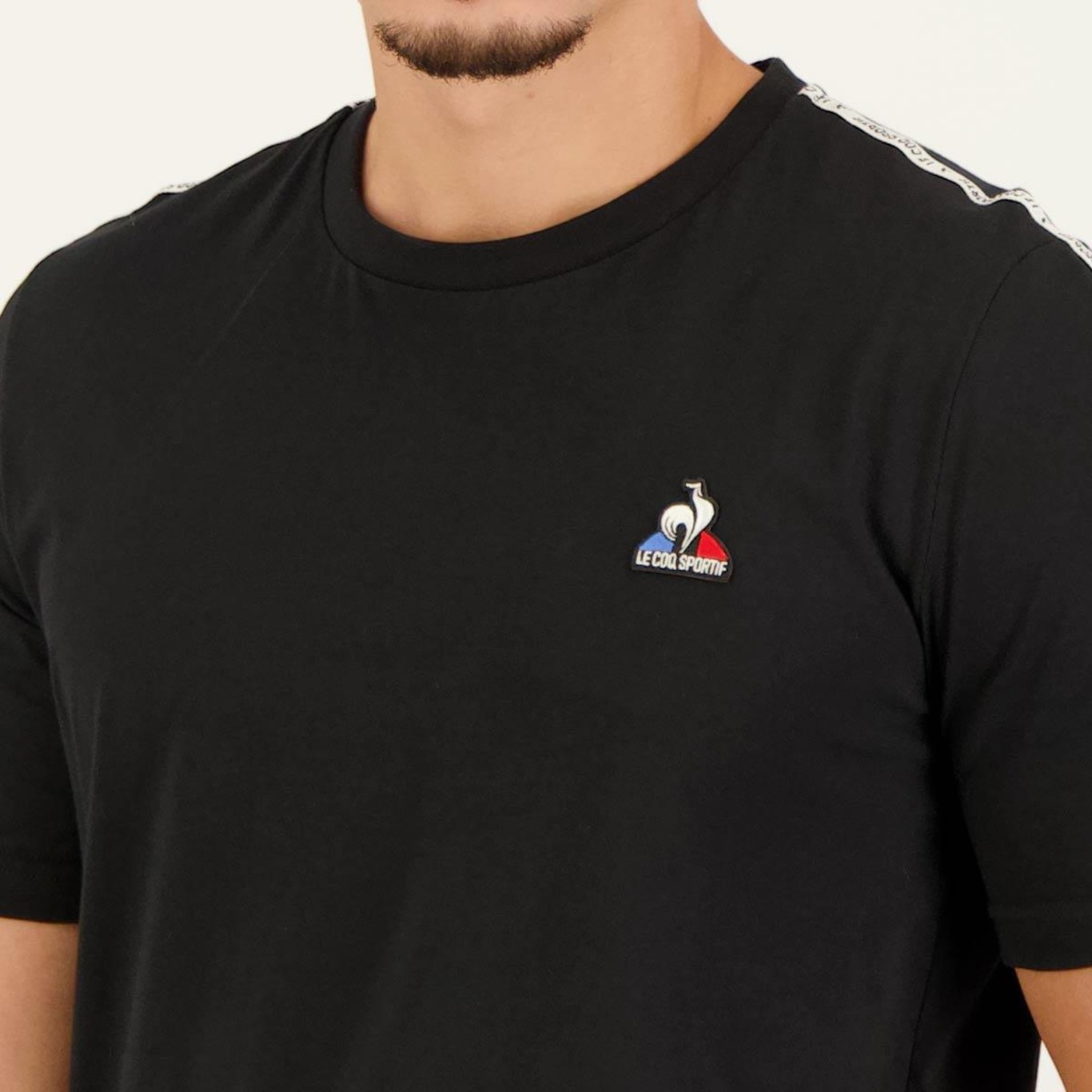 Camiseta Le Coq Sportif N°1 Stripes - Masculina - Foto 4