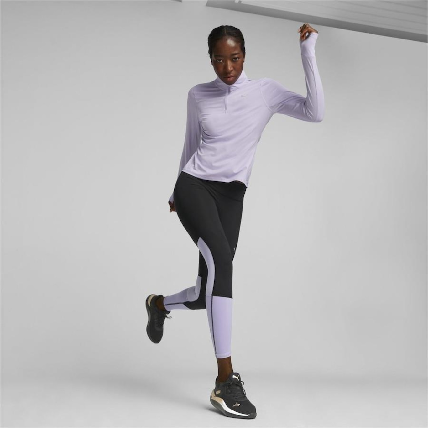 Top Fitness Puma Run Favourite Quarter-Zip Running - Adulto - Foto 4