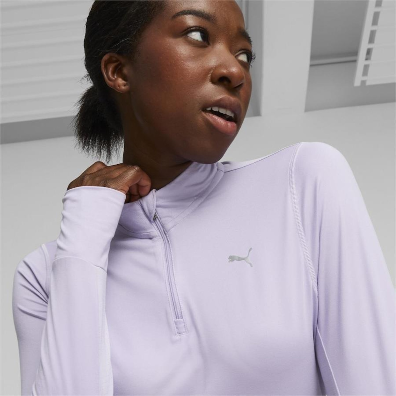 Top Fitness Puma Run Favourite Quarter-Zip Running - Adulto - Foto 6