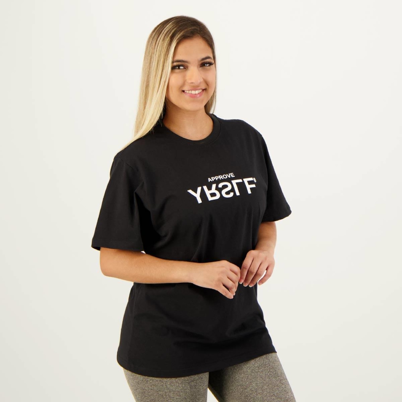 Camiseta Approve Yrslf - Feminina - Foto 2